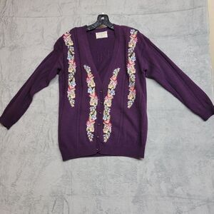 Marisa Christina Classics Womens Size Small Dark Purple